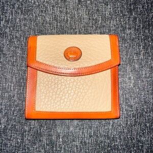 vintage Dooney & Bourke All-Weather Leather (AWL) Credit Card Wallet.